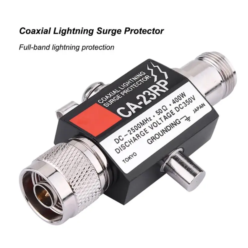 2021 New CA-35RS CA-23RP PL259 SO239 Radio Repeater Coaxial Antenna Surge Protector
2021 New CA-35RS CA-23RP PL259 SO239 Radio Repeater Coaxial Antenna Surge Protector