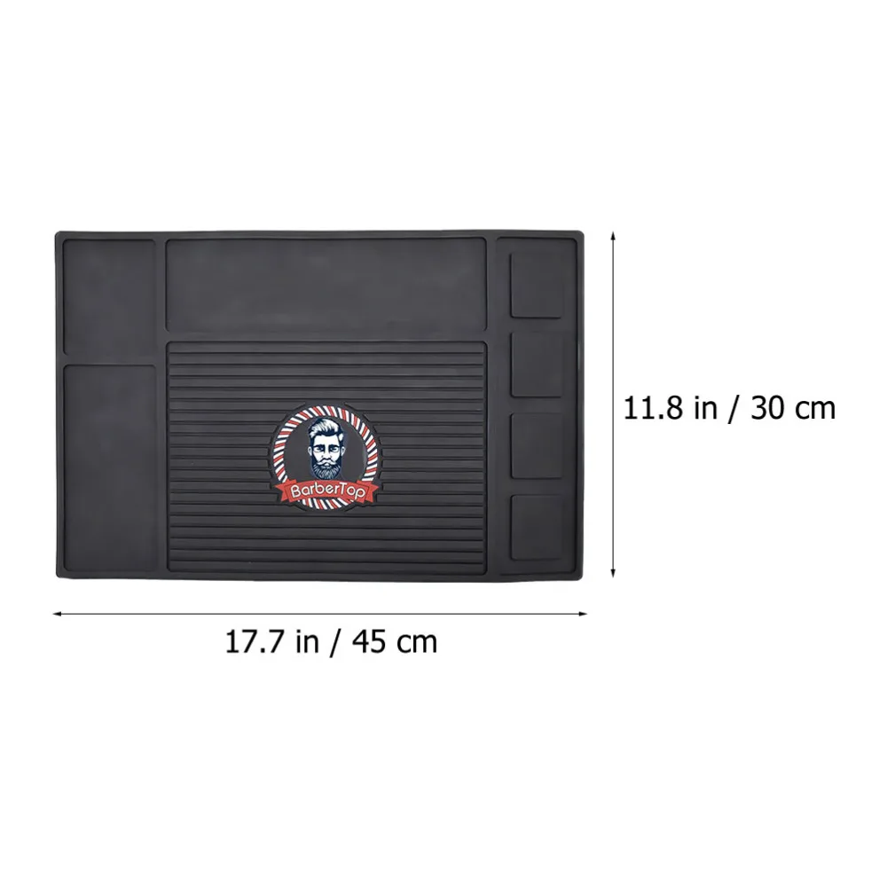 Hair Salon Clippers Mat Anti-skid Hairdressing Mat Hairdressing Tool Storage Mat