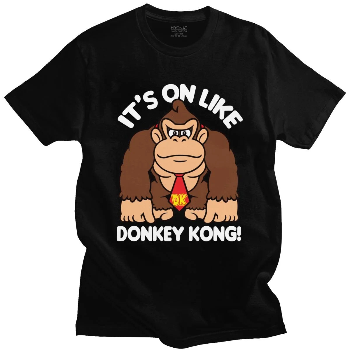 Футболка мужская с коротким рукавом It's On Donkey Kong, забавная тенниска из мягкого хлопка с круглым вырезом, графическая майка, рубашка с рисунко...
Футболка мужская с коротким рукавом It's On Donkey Kong, забавная тенниска из мягкого хлопка с круглым вырезом, графическая майка, рубашка с рисунко...