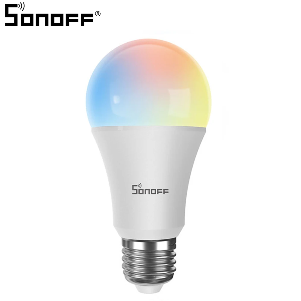 Sonoff B05-B-A60 WiFi Smart LED Bulb Adjustable Brightness Dimmable Light Lamp For Smart Home Automation eWeLink APP Control
Sonoff B05-B-A60 WiFi Smart LED Bulb Adjustable Brightness Dimmable Light Lamp For Smart Home Automation eWeLink APP Control