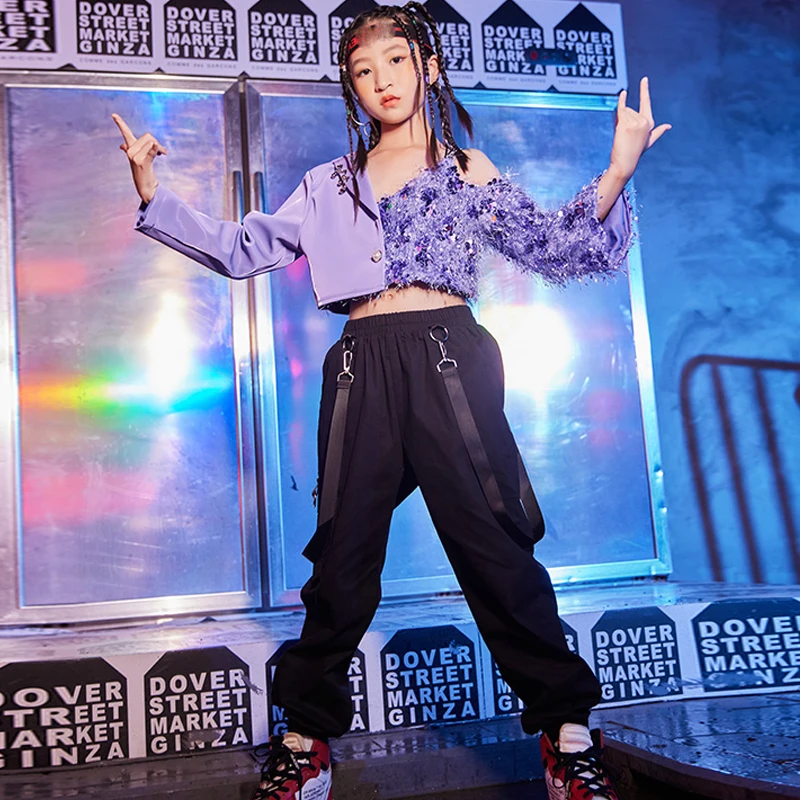 Children'S Jazz Dance Performance Costume Girls Sequined Hip Hop Street Dance Outfits New Modern Dance Practice Clothes DN9855
Children'S Jazz Dance Performance Costume Girls Sequined Hip Hop Street Dance Outfits New Modern Dance Practice Clothes DN9855