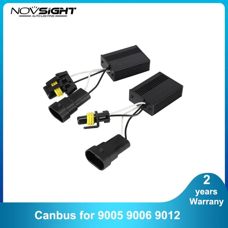NOVSIGHT Car Light Canbus Decoder For Led 9005 HB3 9006 HB4 9012 Headlight Bulbs For Error Canceller Wire Harness Accessories
NOVSIGHT Car Light Canbus Decoder For Led 9005 HB3 9006 HB4 9012 Headlight Bulbs For Error Canceller Wire Harness Accessories