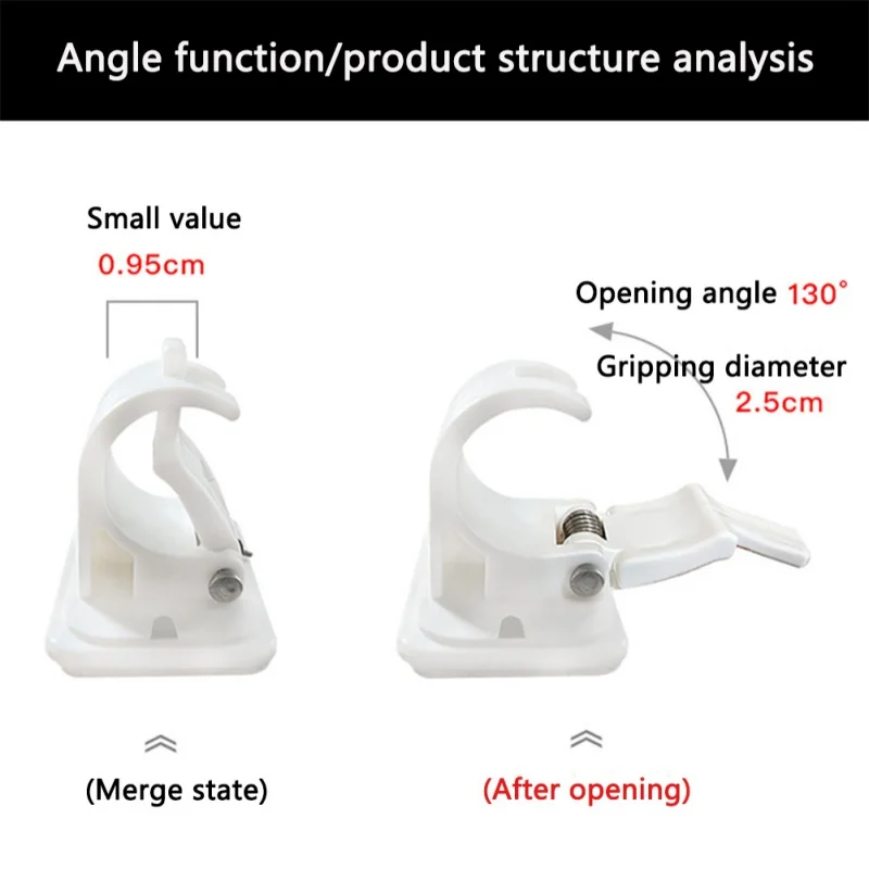 2pcs Fishing Rod Rack Viscose Lock Buckle Fishing Rod Bracket Wall Screw Paste Buckle Fishing Rod Holder Wall Paste Buckle
2pcs Fishing Rod Rack Viscose Lock Buckle Fishing Rod Bracket Wall Screw Paste Buckle Fishing Rod Holder Wall Paste Buckle