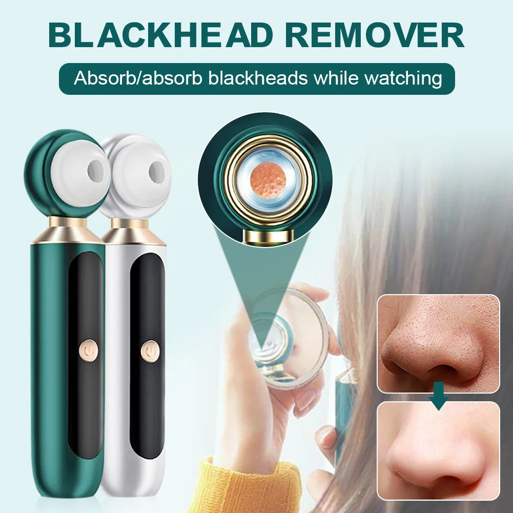 Blackhead Remover Vacuum Device with Camera Facial Deep Pore Cleaning Machine for Bright Clean Skin with 3 Suction Heads
Blackhead Remover Vacuum Device with Camera Facial Deep Pore Cleaning Machine for Bright Clean Skin with 3 Suction Heads