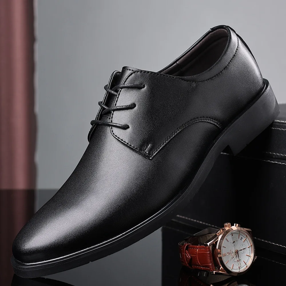 2021 New Men Dress Shoes Men Formal Shoes Leather Pointed Toe Fashion Groom Wedding Shoes Men Oxford Shoes Dress Plus Size 38-47
2021 New Men Dress Shoes Men Formal Shoes Leather Pointed Toe Fashion Groom Wedding Shoes Men Oxford Shoes Dress Plus Size 38-47