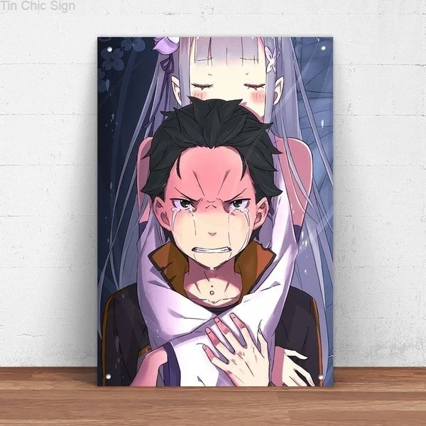 Tin Chic Sign Re Zero Anime Metal Tin Sign Metal Sign Wall Decor Japanese Anime Poster Manga Anime Decor Anime Gifts Y7Z301
Tin Chic Sign Re Zero Anime Metal Tin Sign Metal Sign Wall Decor Japanese Anime Poster Manga Anime Decor Anime Gifts Y7Z301