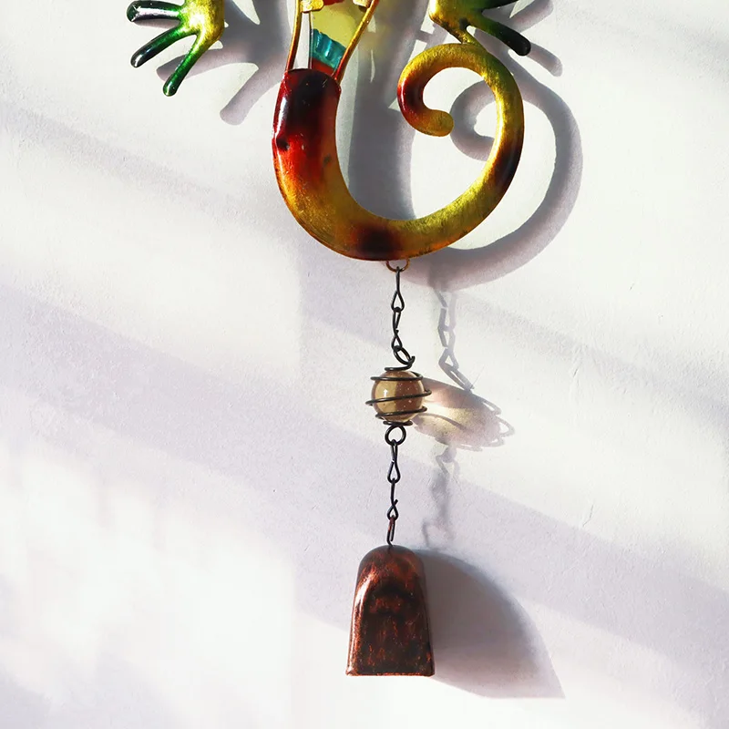 Gecko Wind Chimes Metal Glass Painted Window Outdoor Garden Balcony Ornaments ANDF889
Gecko Wind Chimes Metal Glass Painted Window Outdoor Garden Balcony Ornaments ANDF889