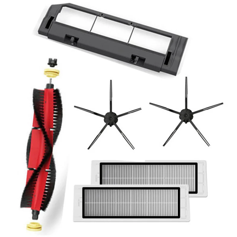 Roller Brush Side Brushes Kit For Xiaomi Roborock S6 S5 MAX S60 Vacuum Cleaner Replacement Kit Sweeper Robot Cleaning Accessorie
Roller Brush Side Brushes Kit For Xiaomi Roborock S6 S5 MAX S60 Vacuum Cleaner Replacement Kit Sweeper Robot Cleaning Accessorie