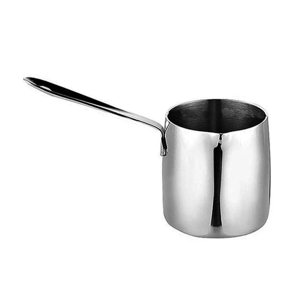 Stainless Steel Saucepan Milk Pan With Ergonomically Shaped Handle Kitchen Utensils Gadgets Christmas Gifts for Boiling Milk
Stainless Steel Saucepan Milk Pan With Ergonomically Shaped Handle Kitchen Utensils Gadgets Christmas Gifts for Boiling Milk