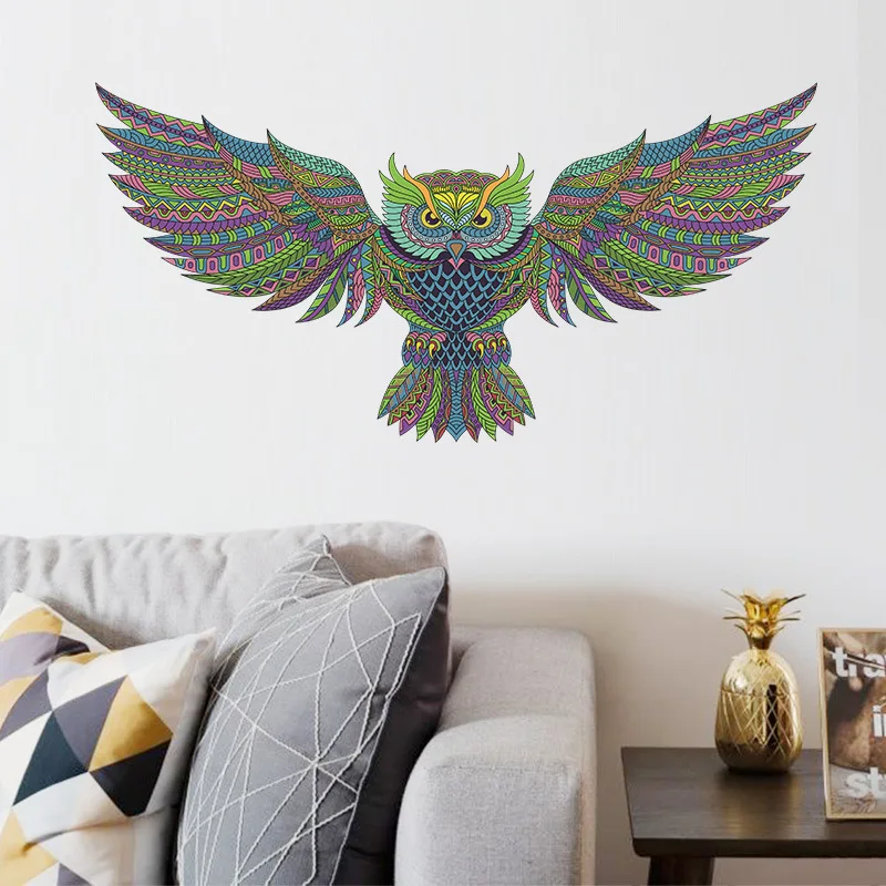 Colorful Owl Wall Sticker Self-sticking Removable DIY Decal Home Kids Bedroom Decor Creative Mirror Wall Sticker
Colorful Owl Wall Sticker Self-sticking Removable DIY Decal Home Kids Bedroom Decor Creative Mirror Wall Sticker