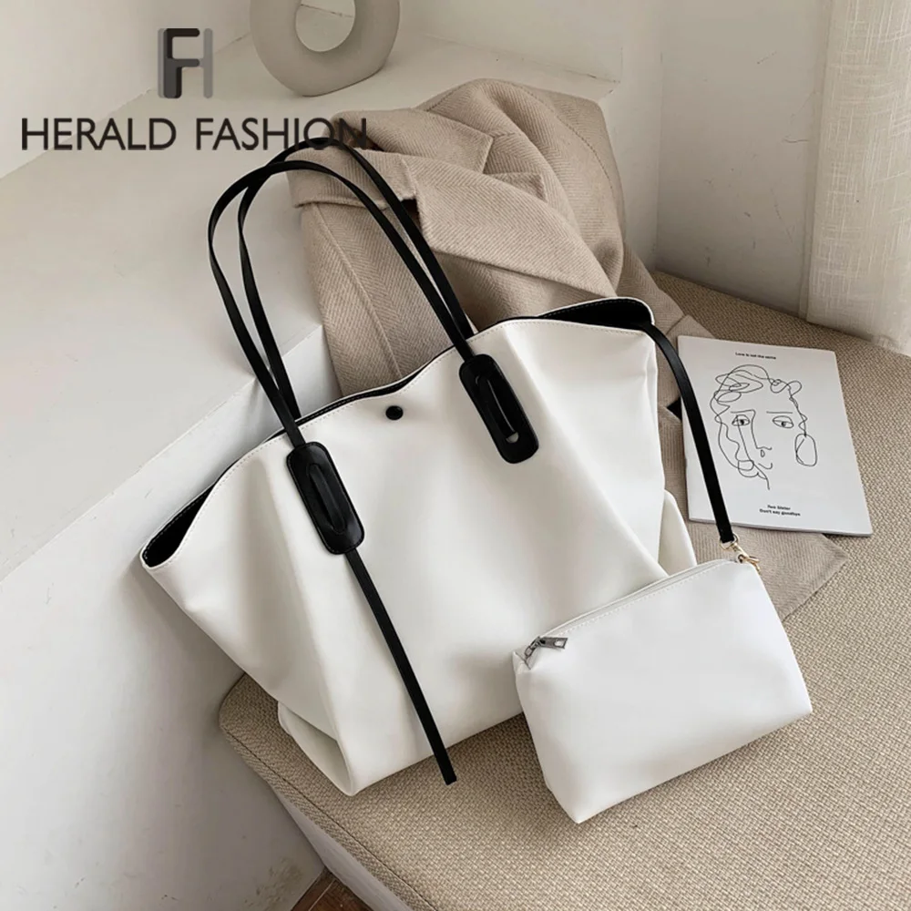 Large Solid Color Women Handbags Leather Women Shoulder Bags Designer Women Messenger Bags Ladies Casual Tote Bags Sac A Main
Large Solid Color Women Handbags Leather Women Shoulder Bags Designer Women Messenger Bags Ladies Casual Tote Bags Sac A Main