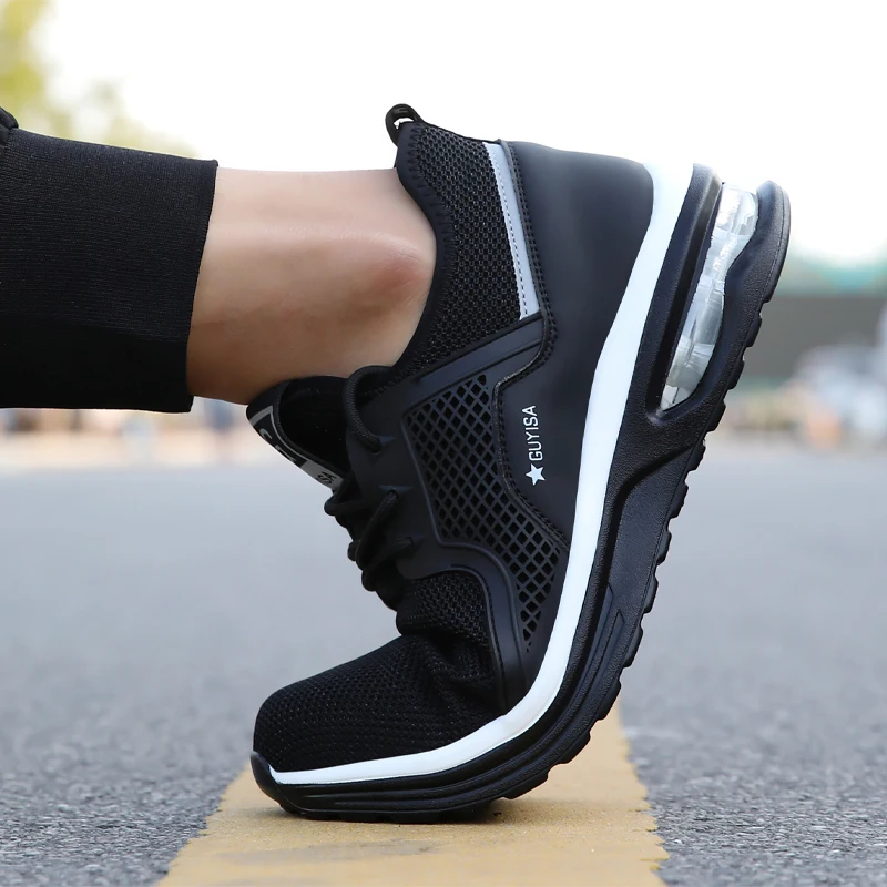 Breathable Light Safety Shoes Men Puncture-Proof Work Sneakers Male Indestructible Footwear Work Boots Steel Toe Shoes 2021
Breathable Light Safety Shoes Men Puncture-Proof Work Sneakers Male Indestructible Footwear Work Boots Steel Toe Shoes 2021