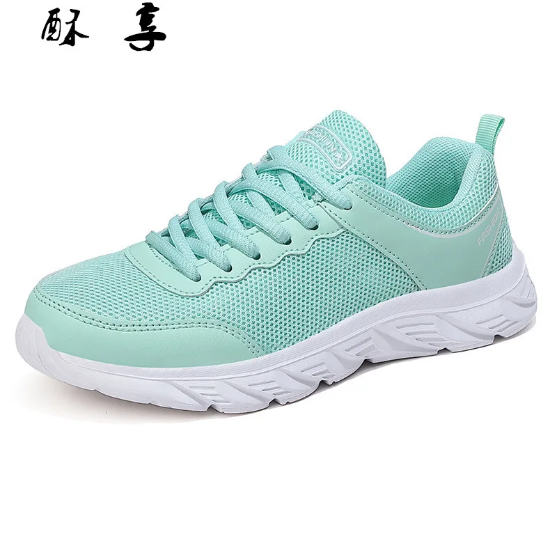 2021 Women's Shoes Comfortable Breathable Mesh Casual Shoes Autumn Women's Lace-up Solid Color Non-slip Wear-resistant Sneakers
2021 Women's Shoes Comfortable Breathable Mesh Casual Shoes Autumn Women's Lace-up Solid Color Non-slip Wear-resistant Sneakers