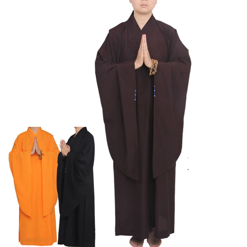 USHINE Unisex Zen Buddhist robe Lay monk meditation gown monk training uniform suit Lay Buddhist clothes set
USHINE Unisex Zen Buddhist robe Lay monk meditation gown monk training uniform suit Lay Buddhist clothes set