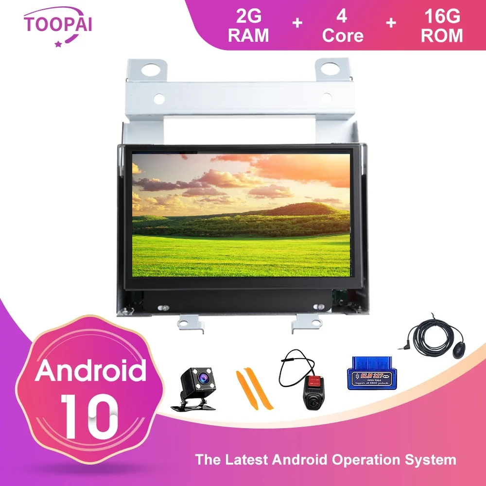 TOOPAI Android 10 For Land Rover Freelander 2 2007-2012 GPS Navigation Car Multimedia Player DVD Auto Radio Stereo Head Unit
TOOPAI Android 10 For Land Rover Freelander 2 2007-2012 GPS Navigation Car Multimedia Player DVD Auto Radio Stereo Head Unit