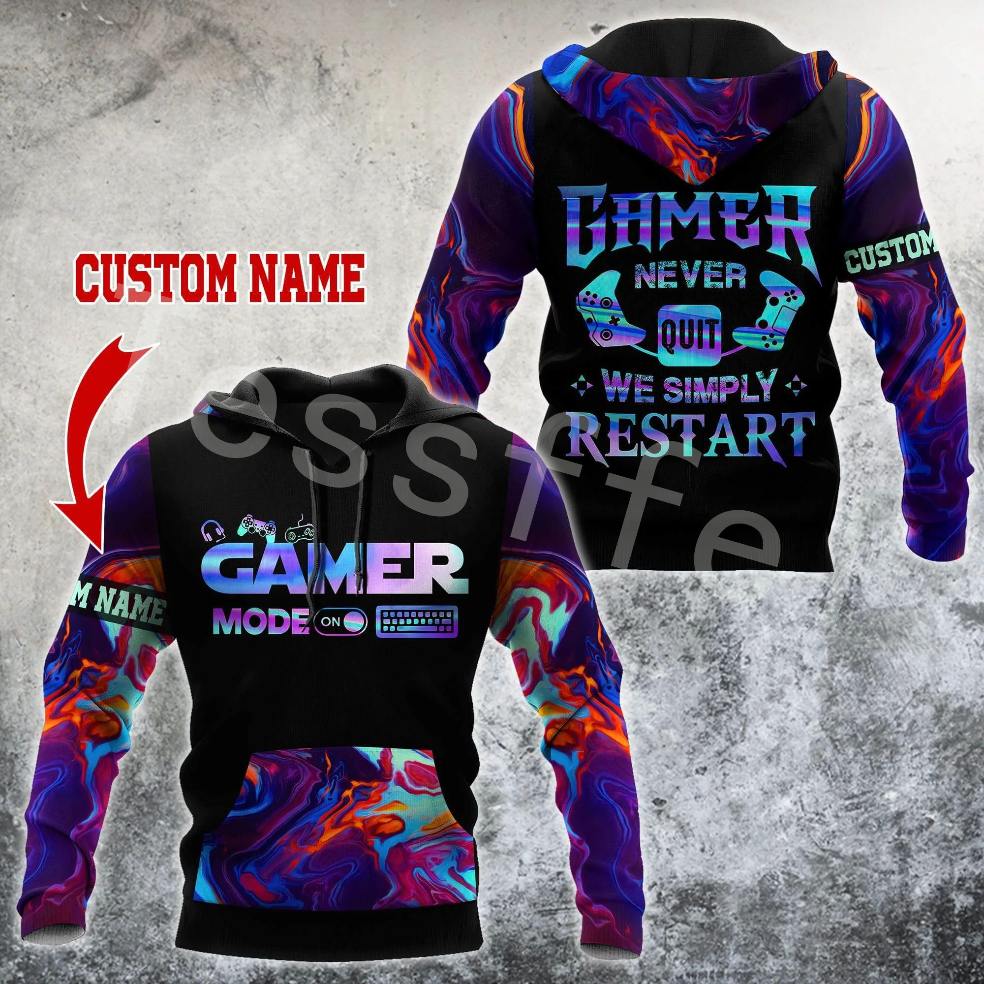 Tessffel Fashion ESports Gamers 3D Printed Men/Women Sweatshirt Harajuku Zipper Hoodie Casual Unisex Jacket Pullover Style-G4
Tessffel Fashion ESports Gamers 3D Printed Men/Women Sweatshirt Harajuku Zipper Hoodie Casual Unisex Jacket Pullover Style-G4