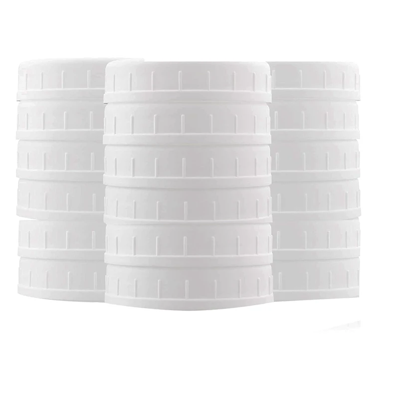 18 Pack Wide Mouth Mason Jar Lids,Plastic Storage Caps for Canning Jars,Leak-Proof and Anti-Scratch Resistant Surface
18 Pack Wide Mouth Mason Jar Lids,Plastic Storage Caps for Canning Jars,Leak-Proof and Anti-Scratch Resistant Surface