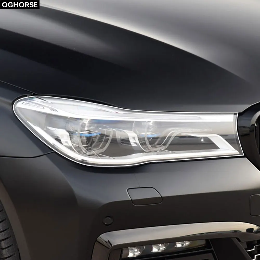 2 Pcs Self Healing TPU Stickers Car Headlight Protective Film for BMW 7 Series F01 F02 F03 F04 G11 G12 2009-2020 Accessories
2 Pcs Self Healing TPU Stickers Car Headlight Protective Film for BMW 7 Series F01 F02 F03 F04 G11 G12 2009-2020 Accessories