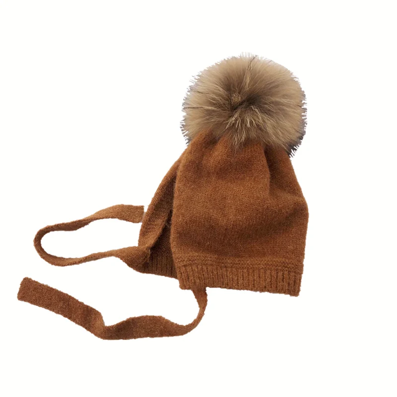 Warm Children's Woolen Cap Ball Earmuffs Baby Cashmere Knitted Casual
Warm Children's Woolen Cap Ball Earmuffs Baby Cashmere Knitted Casual