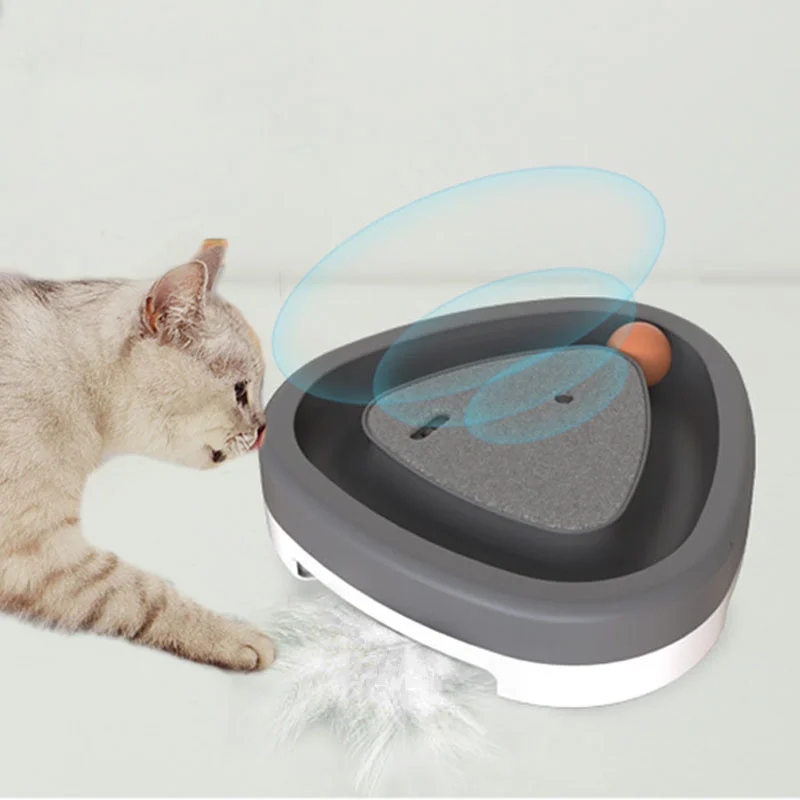 3 In 1 Pet Cat Toy Electric Automatic Rotating Cat Teaser Feather Wand Toy Funny Ball Training Toys For Cats Interactive Kitten
3 In 1 Pet Cat Toy Electric Automatic Rotating Cat Teaser Feather Wand Toy Funny Ball Training Toys For Cats Interactive Kitten