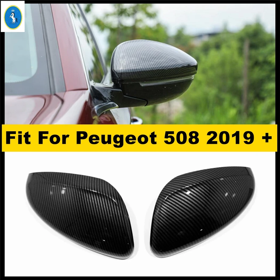 Auto Accessories Outside Door Rearview Mirror Decoration Shell Cover Trim Carbon Fiber Look Fit For Peugeot 508 2019 2020 2021
Auto Accessories Outside Door Rearview Mirror Decoration Shell Cover Trim Carbon Fiber Look Fit For Peugeot 508 2019 2020 2021