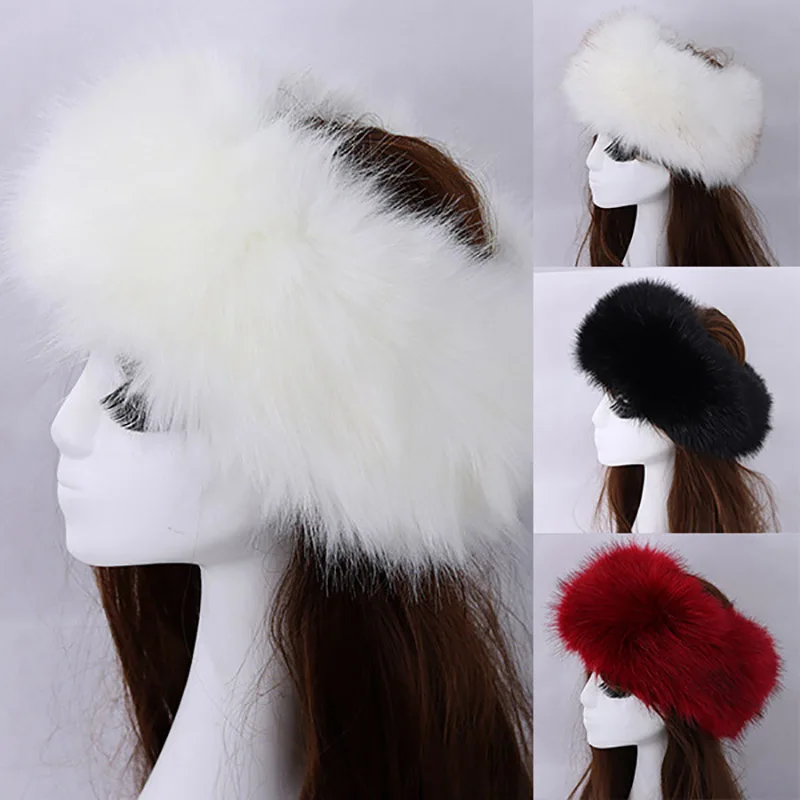 Q Winter Thick Furry Hairband Russian Faux Fur Women Girl Fur Headband Hat Outdoor Earwarmer Ski Hats Hot
Q Winter Thick Furry Hairband Russian Faux Fur Women Girl Fur Headband Hat Outdoor Earwarmer Ski Hats Hot