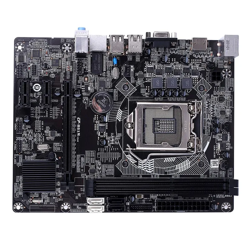 COLORFUL Motherboard H81M All Solid Version V24B Dual Channel 1600MHZ USB3.0/SATA3.0 for LGA 1150 Slot Processor
COLORFUL Motherboard H81M All Solid Version V24B Dual Channel 1600MHZ USB3.0/SATA3.0 for LGA 1150 Slot Processor