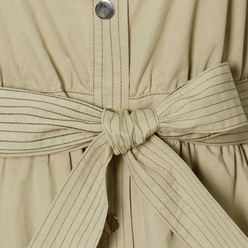 ECRURANI Lace Up Elegant Women's Dress Stand Collar Sleeveless High Waist Ruched Casual Midi Dresses For Female 2021 Fashion New
ECRURANI Lace Up Elegant Women's Dress Stand Collar Sleeveless High Waist Ruched Casual Midi Dresses For Female 2021 Fashion New