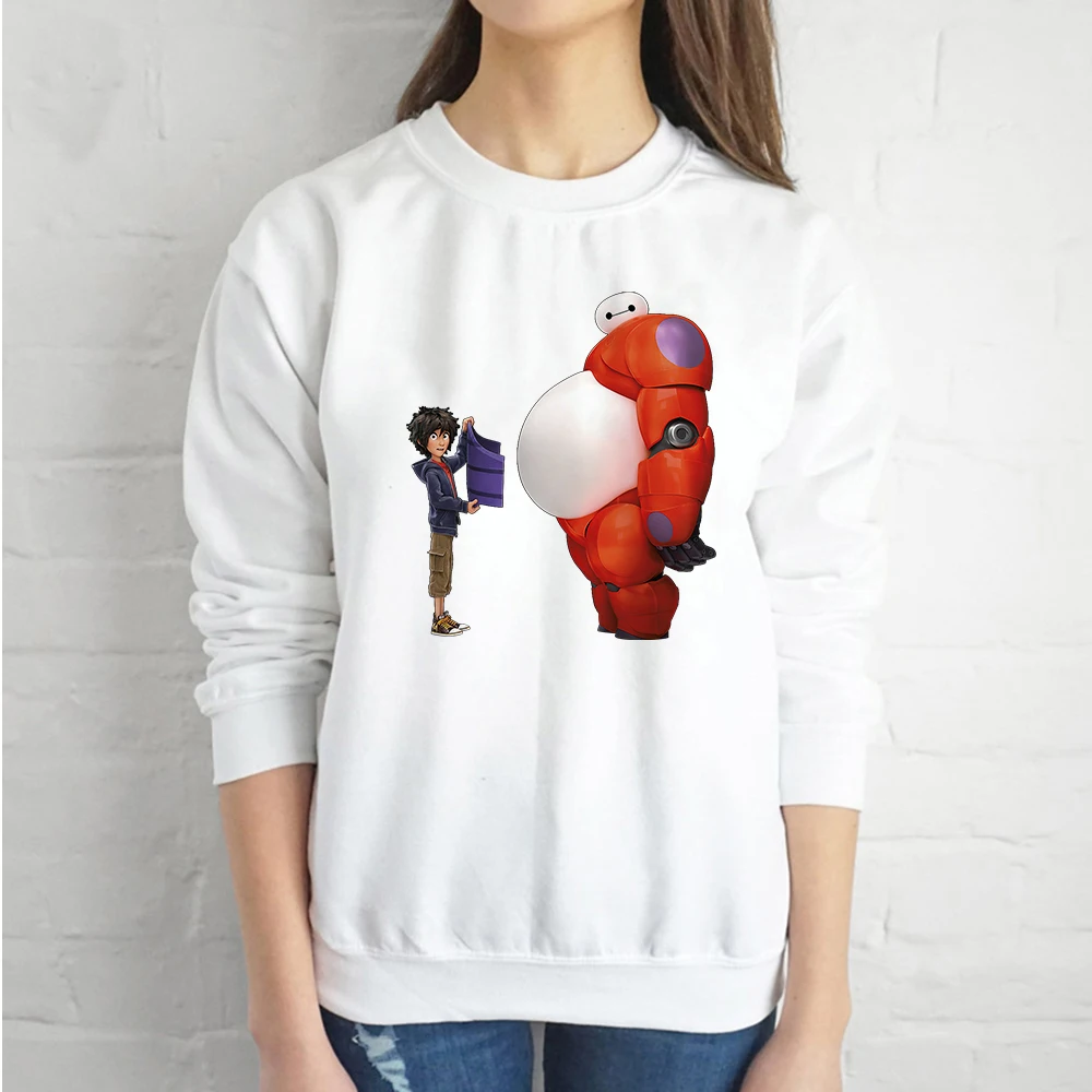 Baymax Wear Armor Printed Sweatshirt Unisex Streetwear Funny White Pullover Disney Big Hero 6 Y2k Fashion Versatile Sweatshirt
Baymax Wear Armor Printed Sweatshirt Unisex Streetwear Funny White Pullover Disney Big Hero 6 Y2k Fashion Versatile Sweatshirt