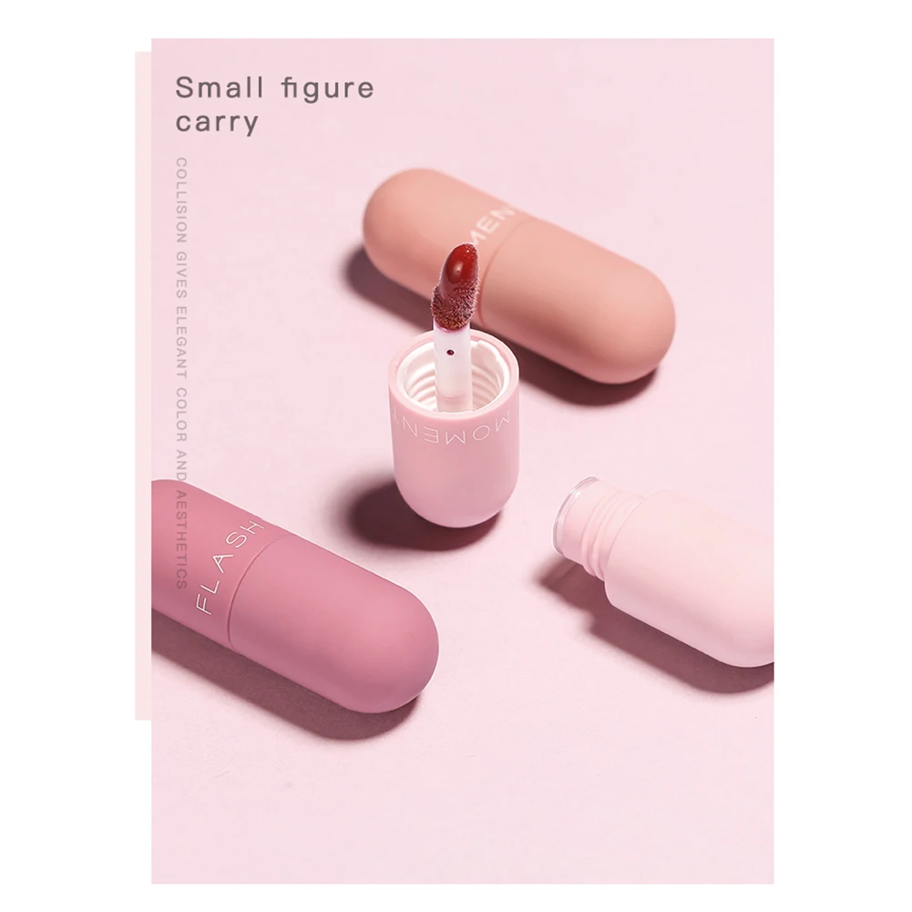 3pcs Mini Bling Portable Capsule Shaped Lip Glaze Mirror Matte Velvet Lip Glaze Set Long-lasting Moisturizing Lip Gloss Set
3pcs Mini Bling Portable Capsule Shaped Lip Glaze Mirror Matte Velvet Lip Glaze Set Long-lasting Moisturizing Lip Gloss Set