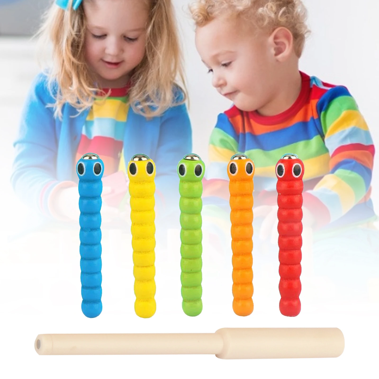 1 Wand + 5 Worms For Catch Worm Game Strawberry Grasping Baby Wooden Toys Accessories Montessori Educational Wooden Toys
1 Wand + 5 Worms For Catch Worm Game Strawberry Grasping Baby Wooden Toys Accessories Montessori Educational Wooden Toys