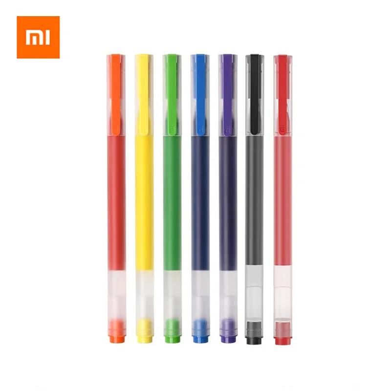 Новый Xiaomi Mijia суперпрочная дужка с красочные письма знак ручка 7 видов цветов Mi 0 5