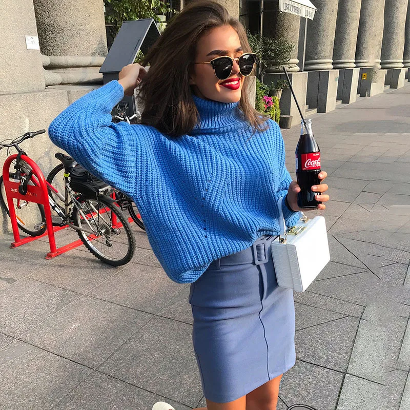 Autumn New Women Sweaters Knitwear Fashion Solid Slim Turtlenecks Jumper Long Sleeve Pullover Lady's Sweater Short Sueter Mujer
Autumn New Women Sweaters Knitwear Fashion Solid Slim Turtlenecks Jumper Long Sleeve Pullover Lady's Sweater Short Sueter Mujer
