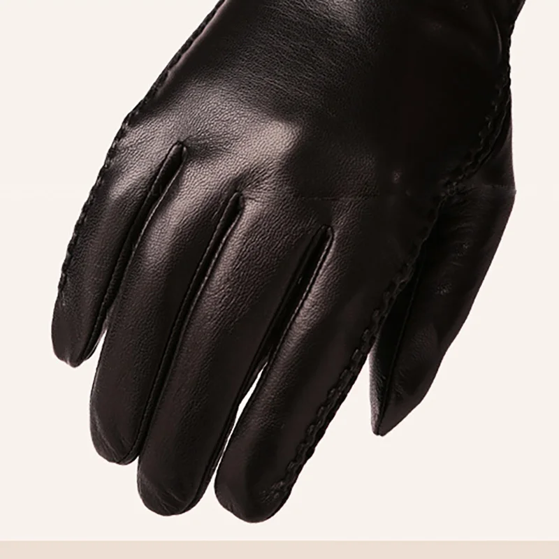 Leather Men Gloves Warm Full Finger Winter Autumn Italy Import Goatskin Thermal Mitten 100% Genuine Leather Winter Gloves Black
Leather Men Gloves Warm Full Finger Winter Autumn Italy Import Goatskin Thermal Mitten 100% Genuine Leather Winter Gloves Black