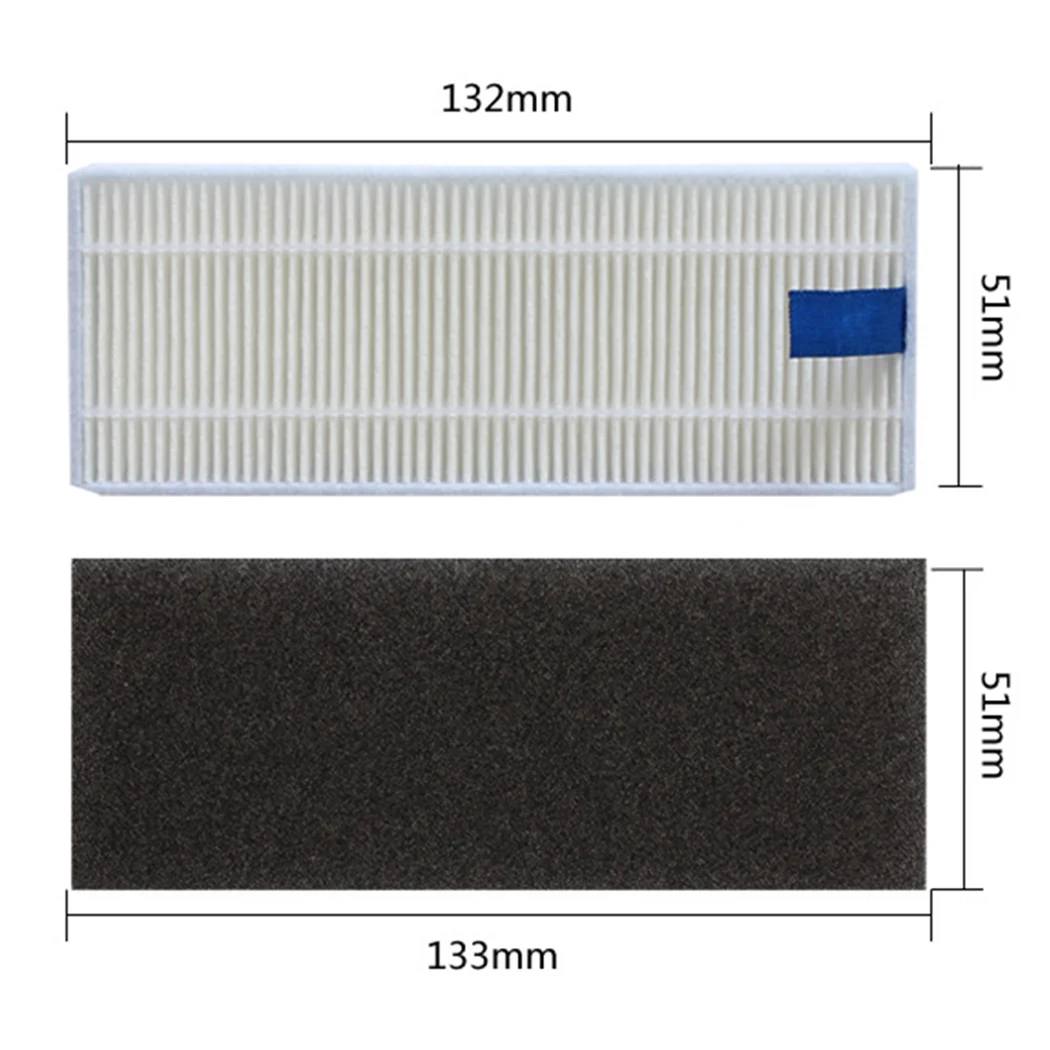 1*5 наборов фильтров для Rowenta Smart Force Essential Aqua Запчасти роботизированного пылесоса
