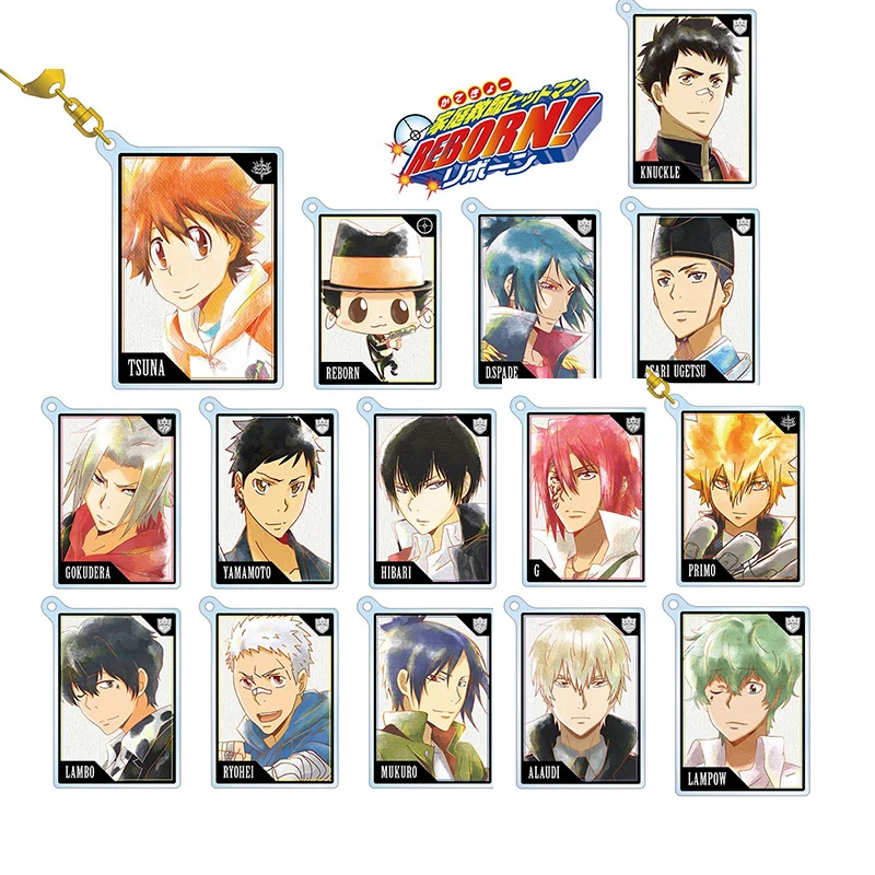 Anime Katekyo Hitman Reborn! Gokudera Hayato Yamamoto Takeshi Acrylic Keychain Pendant Bag Charm Decor Cosplay Keyring Toy
Anime Katekyo Hitman Reborn! Gokudera Hayato Yamamoto Takeshi Acrylic Keychain Pendant Bag Charm Decor Cosplay Keyring Toy