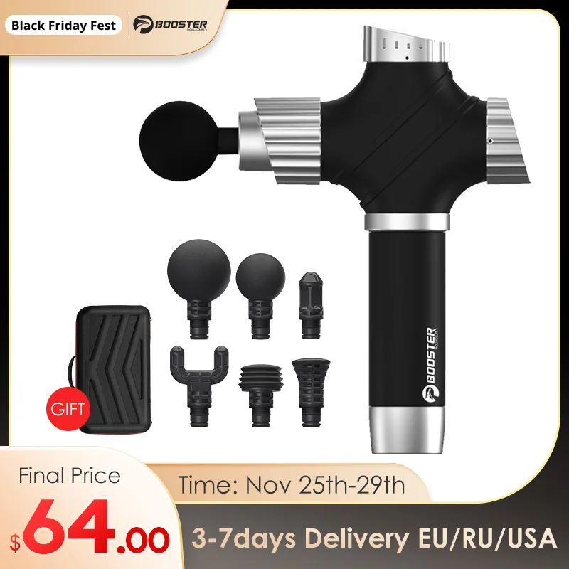Booster A2 Muscle Massage Gun Sport Therapy Massager Stimulator Body Relaxation Pain Relief Slimming Shaping Massager
Booster A2 Muscle Massage Gun Sport Therapy Massager Stimulator Body Relaxation Pain Relief Slimming Shaping Massager