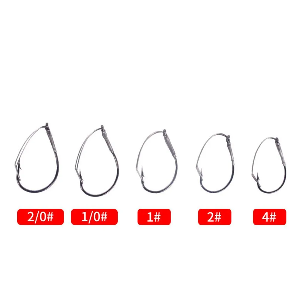 10pcs/box Of High Carbon Steel Barbed Hooks Weird Rig Hooks Grassless Barbs Wide Gap Hooks, Single Hooks Anti-bottom Hooks
10pcs/box Of High Carbon Steel Barbed Hooks Weird Rig Hooks Grassless Barbs Wide Gap Hooks, Single Hooks Anti-bottom Hooks