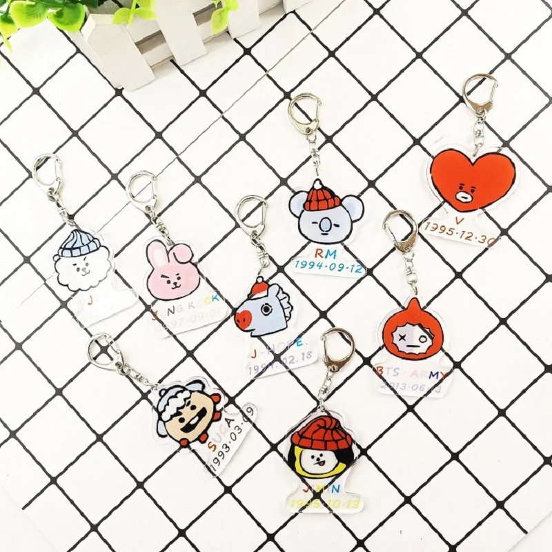 HQBTSCBulletproof Youth Group Birthday Keychain Transparent Pendant Birthday Keychain
HQBTSCBulletproof Youth Group Birthday Keychain Transparent Pendant Birthday Keychain