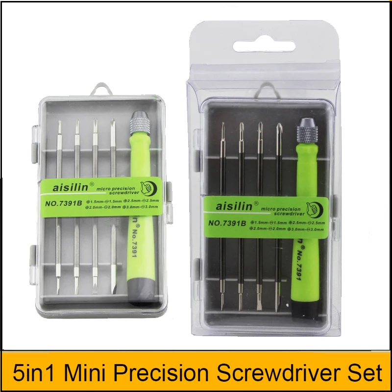 5-in-1 Mini Precision Screwdriver Set Hands Tools for iPhone 6 7S 8 Mobile Phone Ipad Camera Watch Tablet Repair Screwdriver Kit
5-in-1 Mini Precision Screwdriver Set Hands Tools for iPhone 6 7S 8 Mobile Phone Ipad Camera Watch Tablet Repair Screwdriver Kit