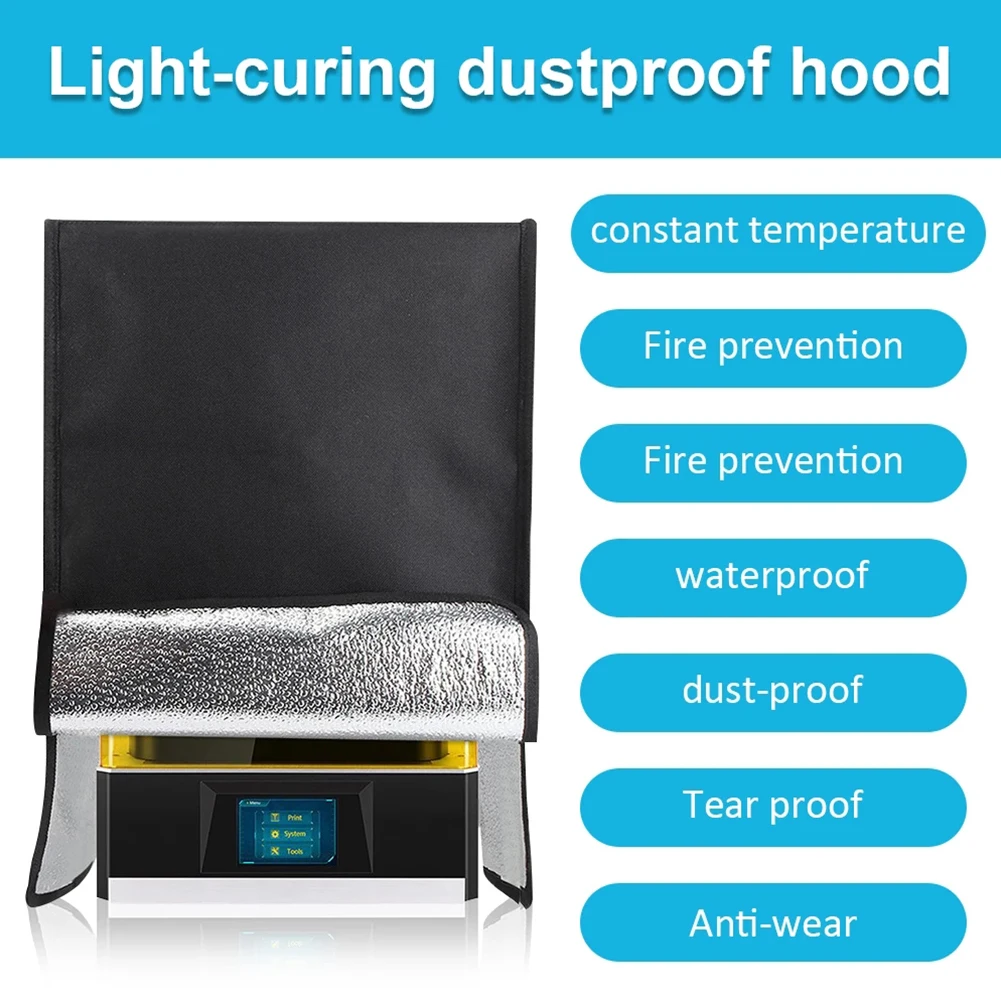 Protective Dust Cover Insulation Blackout Enclosure Dustproof Hood For Elegoo For Anycubic Photon Mono X Phrozen Sonic 4K
Protective Dust Cover Insulation Blackout Enclosure Dustproof Hood For Elegoo For Anycubic Photon Mono X Phrozen Sonic 4K