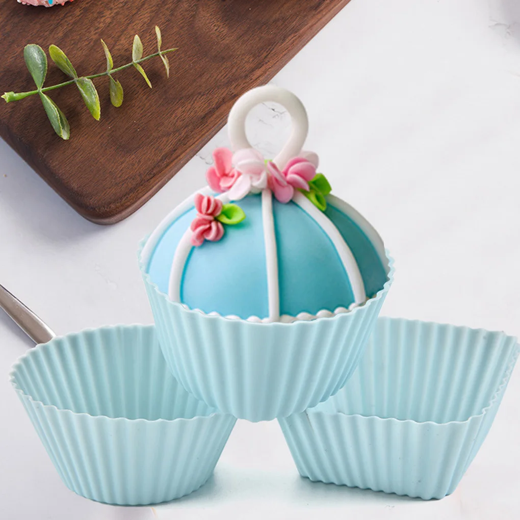 12PCS Cupcake Molds Silicone Moulds Pudding Tools Cake Cup Non-stick Baking Accessories
12PCS Cupcake Molds Silicone Moulds Pudding Tools Cake Cup Non-stick Baking Accessories