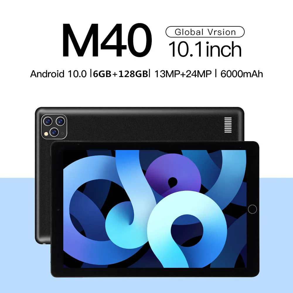 Global Version New Arrival M40 Tablet 10 Inch 6GB+128GB ROM Tablets Android 10.0 Tablete 4G LTE Phonecall Tablet Pc
Global Version New Arrival M40 Tablet 10 Inch 6GB+128GB ROM Tablets Android 10.0 Tablete 4G LTE Phonecall Tablet Pc