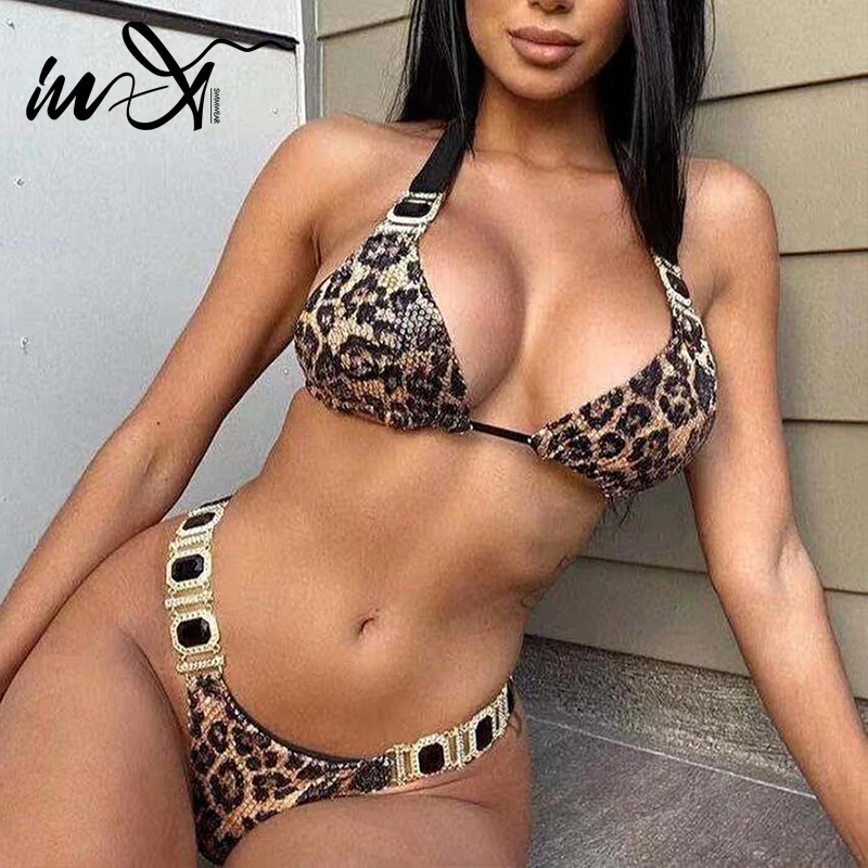 In-X leopard print bikini sexy halter swimsuit triangle women bathing suits conjunto biquinis feminino trajes de baño mujer 2022
In-X leopard print bikini sexy halter swimsuit triangle women bathing suits conjunto biquinis feminino trajes de baño mujer 2022