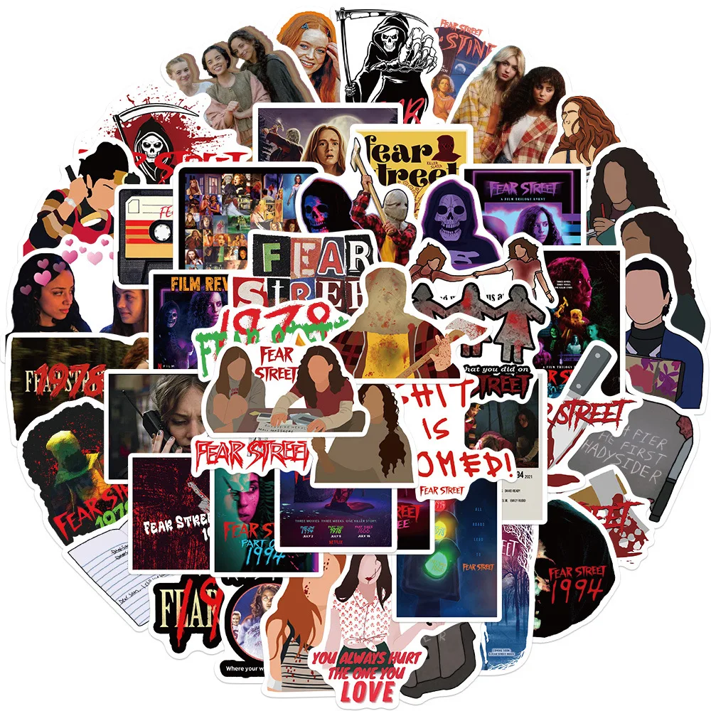 10 / 30 / 50pcs Popular Film Horror Street Personalized Decoration Luggage Compartment Notebook Waterproof Sticker Wholesale
10 / 30 / 50pcs Popular Film Horror Street Personalized Decoration Luggage Compartment Notebook Waterproof Sticker Wholesale