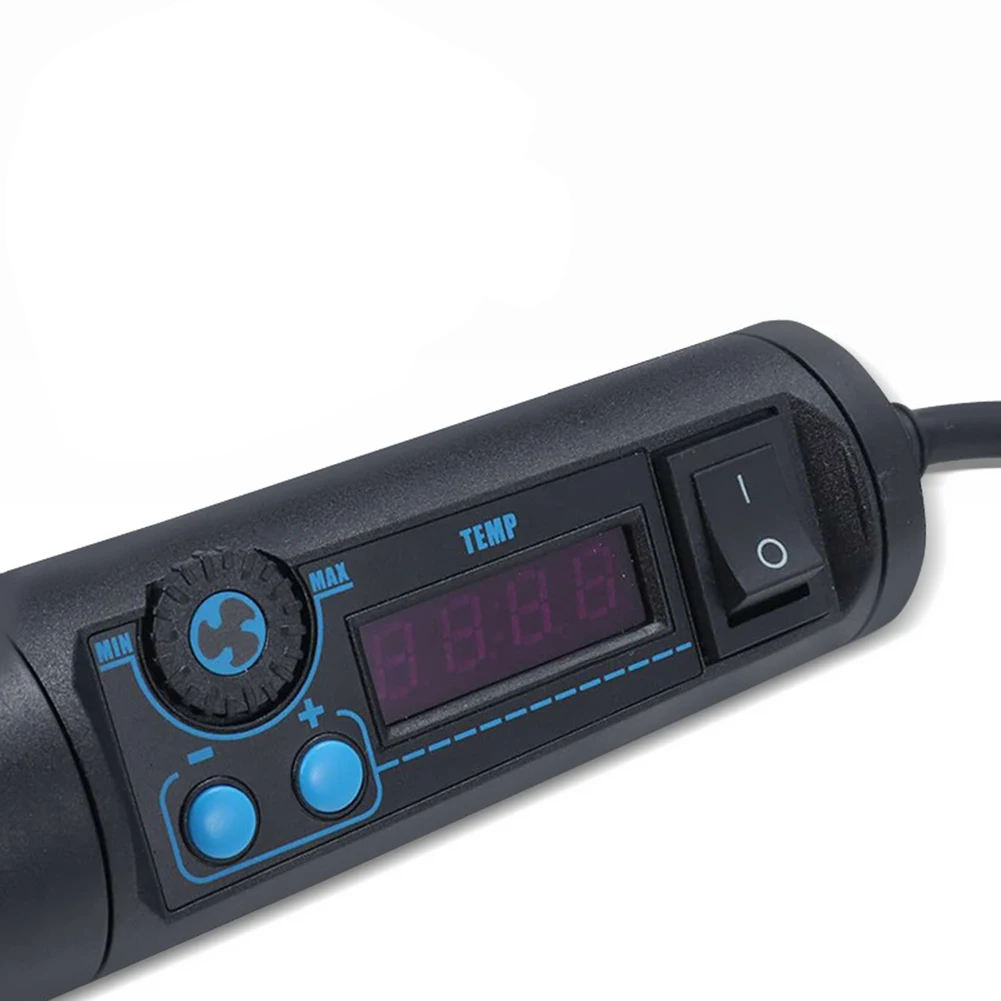 650W Electrical Hot Air Blower LCD Digital Display Temperature Adjustable Building Hair Dryer Hot Air Machine Soldering 
650W Electrical Hot Air Blower LCD Digital Display Temperature Adjustable Building Hair Dryer Hot Air Machine Soldering