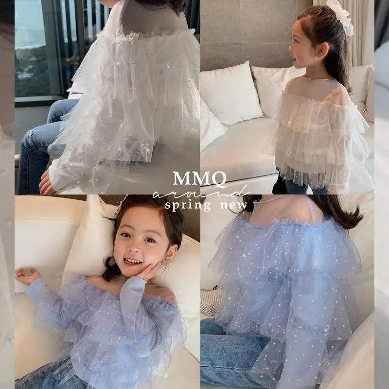 1-7T Toddler Kid Baby Girl Korean Summer Long Sleeve Lace Top Bling T Shirt Ruffles Elegant Ruffles Tee Shirt Cute Sweet
1-7T Toddler Kid Baby Girl Korean Summer Long Sleeve Lace Top Bling T Shirt Ruffles Elegant Ruffles Tee Shirt Cute Sweet