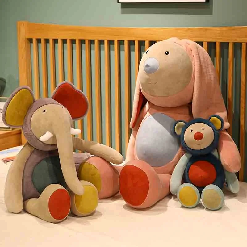 Hot 38/50/70CM Cartoon Stuffed Animals Elephant/Teddy Bear/Rabbit Plush Toys Soft Kawaii Baby Girls Appease Dolls Children Gifts
Hot 38/50/70CM Cartoon Stuffed Animals Elephant/Teddy Bear/Rabbit Plush Toys Soft Kawaii Baby Girls Appease Dolls Children Gifts