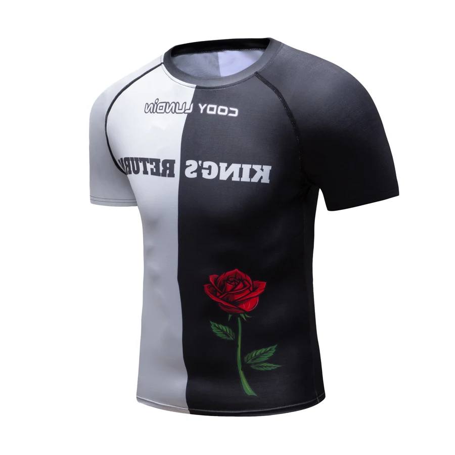 Bodybuilding Fitness Sport Compression Shirts Men 3D Printed T-shirts Short Raglan Sleeve Comic Pattern Quick Dry Tops For Male
Bodybuilding Fitness Sport Compression Shirts Men 3D Printed T-shirts Short Raglan Sleeve Comic Pattern Quick Dry Tops For Male