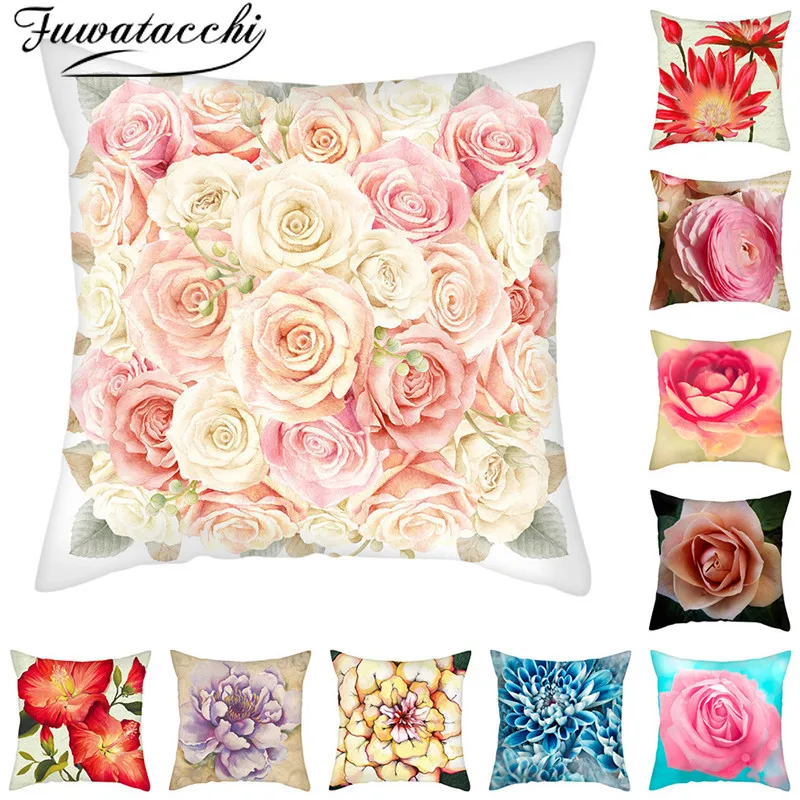 Fuwatacchi Colorful flowers Pillow Cover pineapple Cushion Cover Printed Throw Pillowcase for Sofa Decorative Pillow 45x45 cm
Fuwatacchi Colorful flowers Pillow Cover pineapple Cushion Cover Printed Throw Pillowcase for Sofa Decorative Pillow 45x45 cm